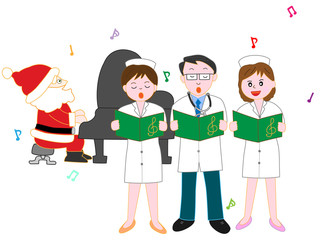 医療スタッフのクリスマスコンサート