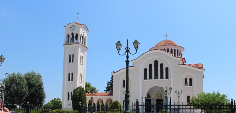 eglise de nea makri en grece