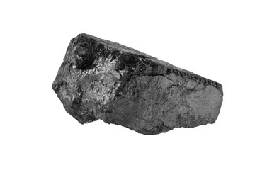 coal isolated on white background