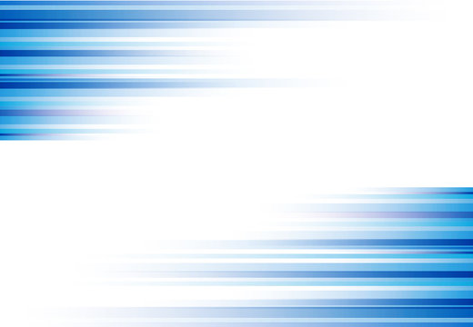 Blue abstract horizonal lines background technology with copy space, Vector