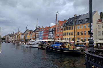 Fototapeta na wymiar Copenhague Nyhavn