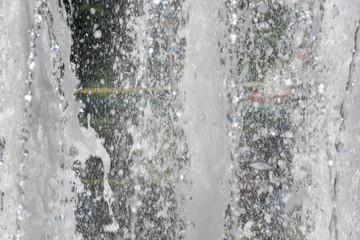 Water Splashing in the Fountain