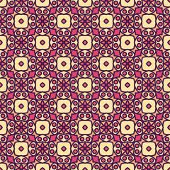 Ornamental seamless pattern.