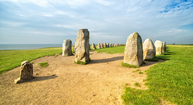 Ales Stenar - famous standing stones