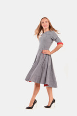 Elegant female model