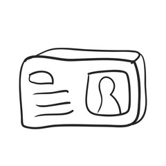 Doodle of ID card