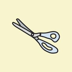 Vector of stationery doodle style