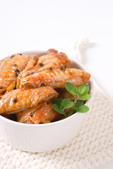 marinated chicken wings