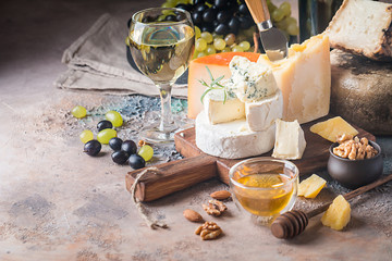 various types of cheese