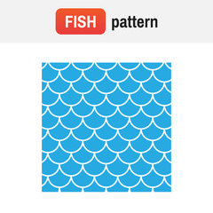 mermaid scale pattern. fish pattern vector illustration
