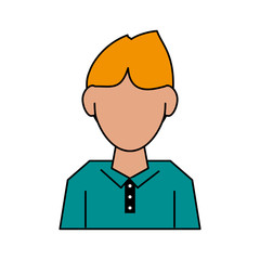 man avatar portrait icon image vector illustration design 