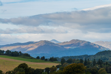 Perthshire Mountains Scotland.