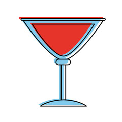 cocktail drink icon image vector illustration design 