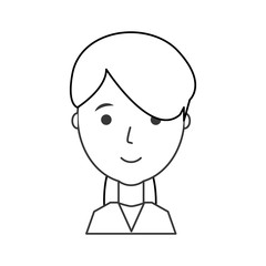 woman face  vector illustration