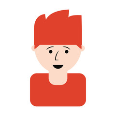 cartoon man icon