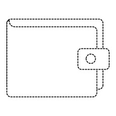 wallet money isolated icon