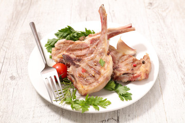 fried lamb chop