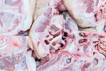 Meat barbecue detail