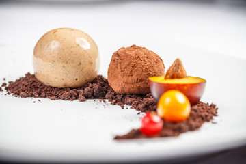 Chocolate ball candy