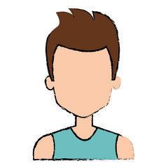 Obraz premium young man avatar character