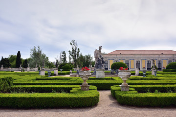 The Palace of Queluz is a Portuguese 18th-century palace located at Queluz in Sintra Municipality Lisbon District, Portugal