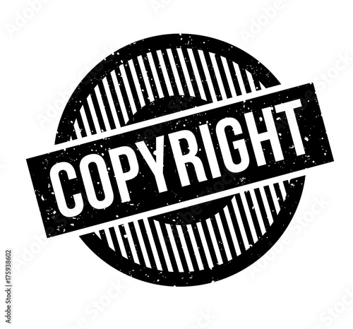 Copyright Rubber Stamp Grunge Design With Dust Scratches Effects Can Be Easily Removed For A Clean Crisp Look Color Is Easily Changed Stock Image And Royalty Free Vector Files On Fotolia Com Pic
