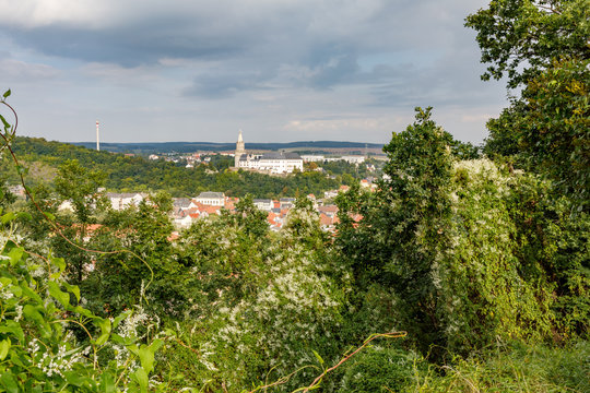Osterburg Weida - Blick vom Krippenberg