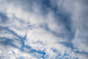 blue sky with clouds