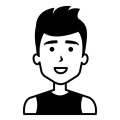 young man avatar character