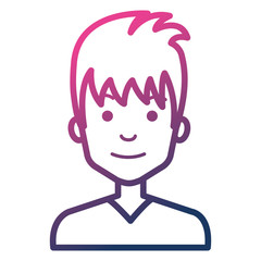 young man avatar character