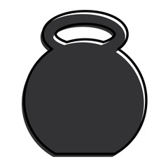 weight lifting device icon