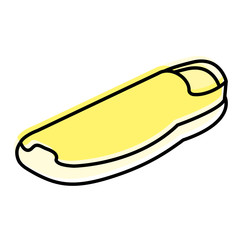 sport shoes isolated icon