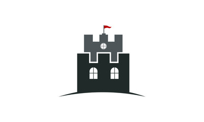 castle illustration vector