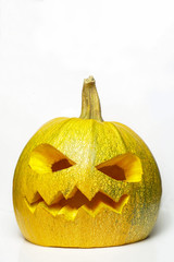 Pumpkin Halloween isolated on white background. Symbol of halloween