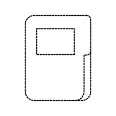 business office folder file organizer network icon