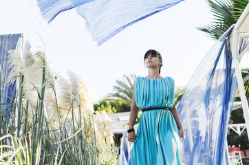 New modern dress by designer © focusandblur
