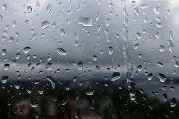 rain on the window