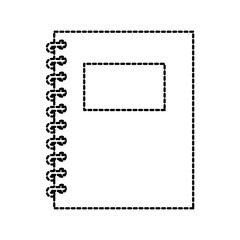 back to school notebook spiral cover close element