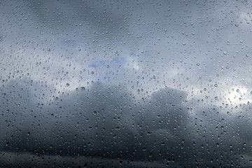 rain on the window