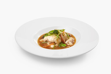 chinese food monk fish 