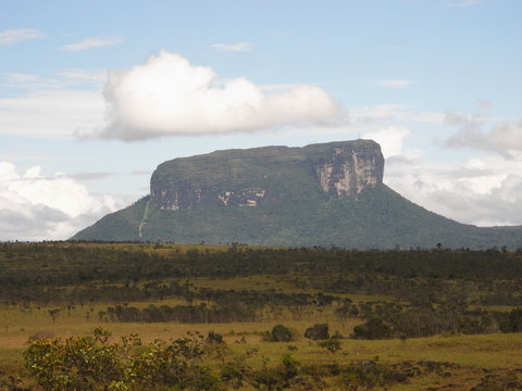 table mountain at Canaima National Park, Venezuela