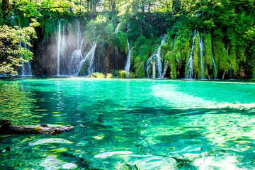 Idyllic placein the National Park in Croatia
