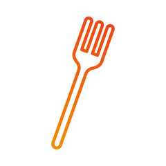 fork icon silverware kitchen restaurant symbol