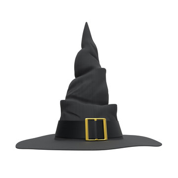 Black witch hat