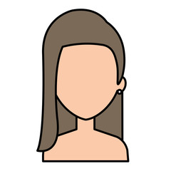 beautiful woman shirtless avatar character