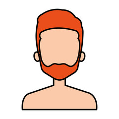 young man shirtless avatar character