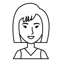 beautiful woman avatar character