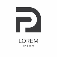 P Letter Logo. Vector Icon