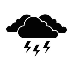 Fototapeta premium cloud weather with thunder
