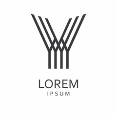 Y Letter Logo. Vector Icon